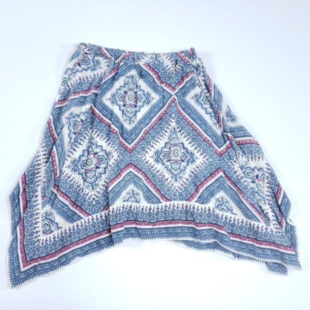 CATO Girls Small 8 Handkerchief Skirt Paisley